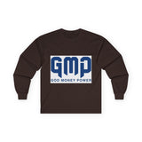 GMP God Money Power Long Sleeve Tee — Bold Faith & Prosperity Shirt