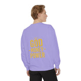 GMP "God Money Power" Sweatshirt — Gold Foil Graphic Crewneck