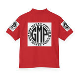 Youth Polo Shirt — 'GMP' God Money Power Logo