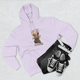 God Money Power Hoodie — Graphic Religious Statement Pullover