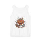 Halloween Pumpkin "GMP God Money Power" Tank Top