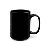 Black 'God Money Power' Ceramic Coffee Mug – 11oz & 15oz Motivational Gift