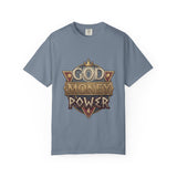 God Money Power Retro Crest T-Shirt