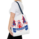 Tote Bag — Patriotic 'God Money Power' Religious Graphic Tote