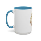 GMP Tiger Accent Coffee Mug — "God Money Power" Motivational 11/15oz Ceramic Mug