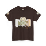 God Money Power Graphic Tee