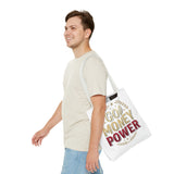 God Money Power- Tote Bag – Inspirational Faith & Prosperity Canvas Tote