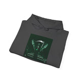Angel Of Death Hoodie — Dark Green Guardian Graphic Pullover