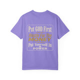 Put GOD First Hustle For The MONEY Graphic T-Shirt