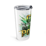God Is One Power 20oz Stainless Steel Tumbler — Inspirational Christian Travel Cup