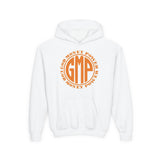 Youth Hoodie — "GMP" God Money Power Orange Logo Sweatshirt