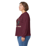 God Money Power Long Sleeve Tee — Inspirational Faith & Prosperity Graphic Shirt