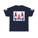 Patriotic 'God Money Power' Tee — Americana Flag Graphic T-Shirt
