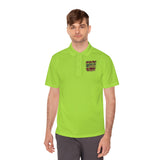 Motivational Polo Shirt — “Put God First, Hustle for the Money, Put Yourself in Power”