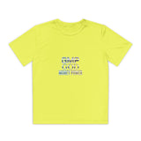 Youth Competitor Tee — "GMP GOD" Motivational Youth T‑Shirt