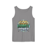 God Money Power Tank Top — Bold Faith & Hustle Graphic Tank