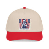American Flag Rapper Snapback Hat — Patriotic Vintage Hip Hop Cap