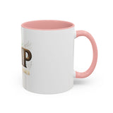GMP 'God Money Power' Accent Coffee Mug — 11/15 oz Inspirational Ceramic
