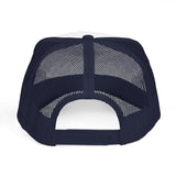 Trucker Cap - "God Money Power" Gold Script Mesh Hat