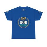 GMP God Money Power Tee — Motivational Gold Laurel Graphic T-Shirt