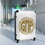 Suitcase — God Money Power (GMP) Monogram Carry-On Luggage