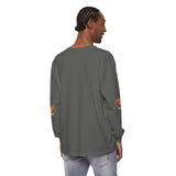 Halloween Pumpkin Jack-O'- “God Money Power” Lantern Long Sleeve Tee