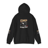 GMP Eagle Hoodie — "God Money Power" Patriotic Graphic Sweatshirt