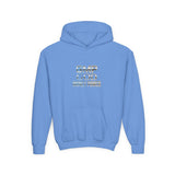 Youth Hoodie — GMP GOD Money Power Metallic Graphic Pullover