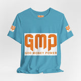 GMP "God Money Power" Graphic Tee — Bold Faith & Hustle Shirt