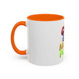 GMP God Money Power Accent Coffee Mug — Colorful Motivational Tea Cup (11/15 oz)