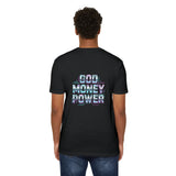 God Money Power Graphic T-Shirt