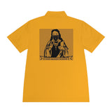 Jesus Graphic Polo Shirt — "God Money Power" Streetwear Sport Polo