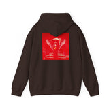 Angel Of Death Hoodie - Red Dove Graphic Pullover