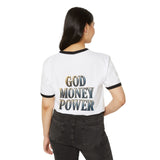 God Money Power Ringer T-Shirt