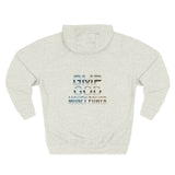 GMP GOD Hoodie — Reflective 'Money Power' Graphic Pullover