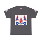 Patriotic 'God Money Power' Tee — Americana Flag Graphic T-Shirt