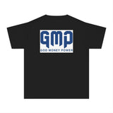 GMP "God Money Power" Youth Tee — Vintage Logo Graphic Shirt