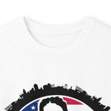 Long Sleeve Tee — 'God Money Power' Patriotic Graphic