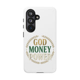Phone Case — "God Money Power" Inspirational Religious Design