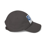 GMP "God Money Power" Embroidered Dad Cap - White Religious Baseball Hat