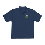 God Money Power- Embroidered 'Good Vibes' Polo Shirt – Casual Golf & Workwear