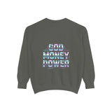 God Money Power Sweatshirt — Graphic Spiritual Streetwear
