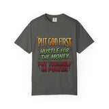 Put God First Hustle For The Money T-Shirt