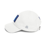 Dad Cap — Blue Sequin Statue Patch Embroidered Baseball Hat