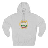 GMP God Money Power Hoodie — Retro Laurel Crest Graphic Hoodie