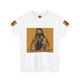 Jesus Bandana Graphic Tee — "God Money Power" Streetwear T-Shirt
