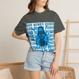 God Money Power Graphic T-Shirt