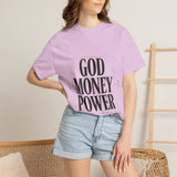 God Money Power T-Shirt — Bold Faith & Hustle Graphic Tee