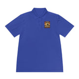 God Money Power Pyramid Polo Shirt — Vintage Pyramid Graphic Men’s Sport Polo