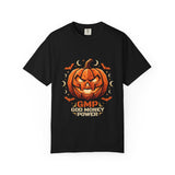 Halloween Jack-O'-Lantern T-Shirt — GMP 'God Money Power' Pumpkin Design